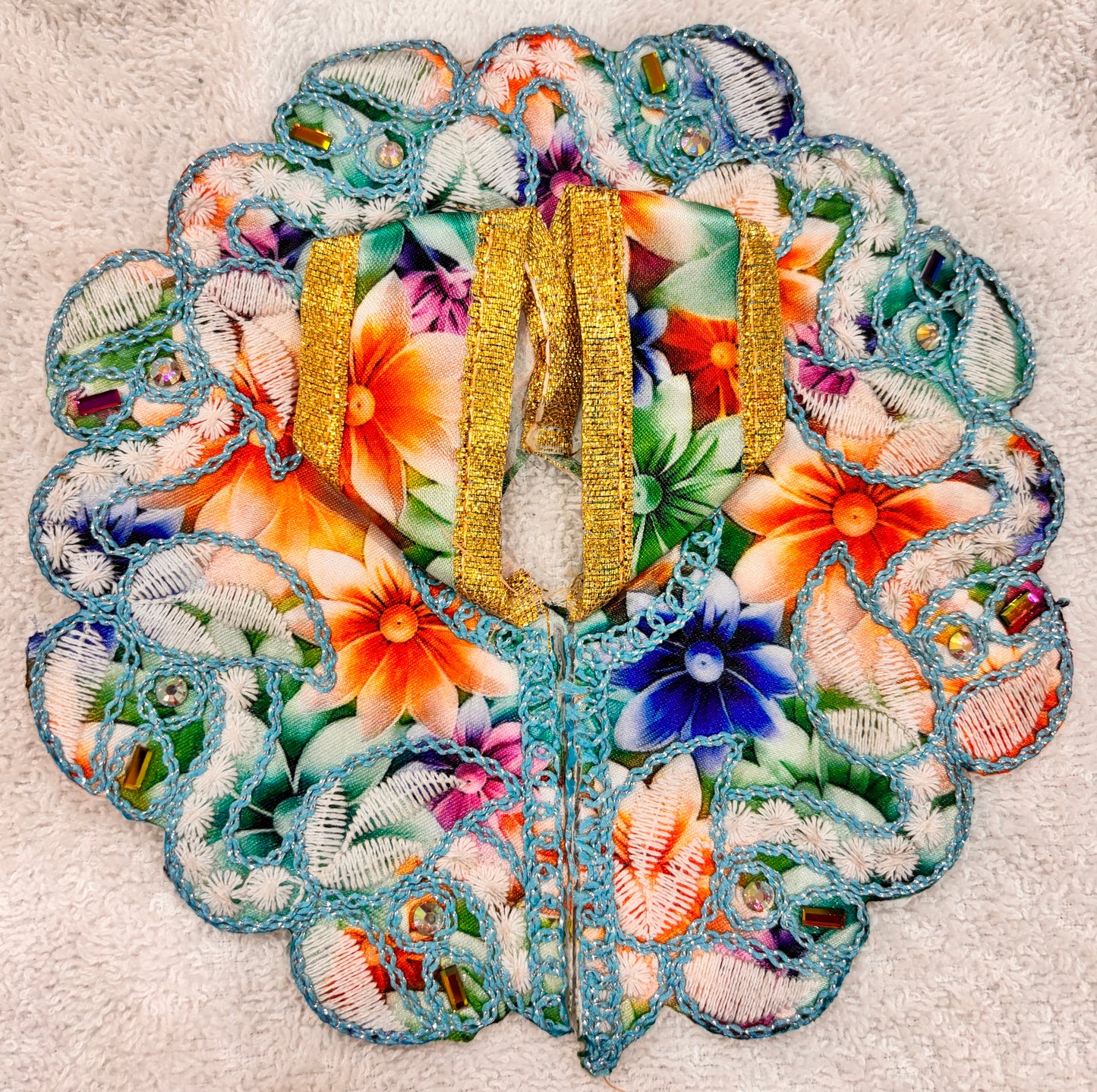 Ladoo Gopal Colorful Cotton Poshak