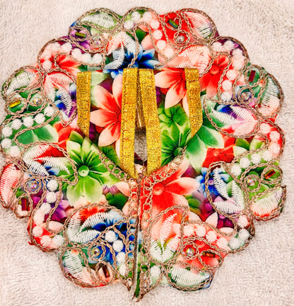 Ladoo Gopal Colorful Cotton Poshak