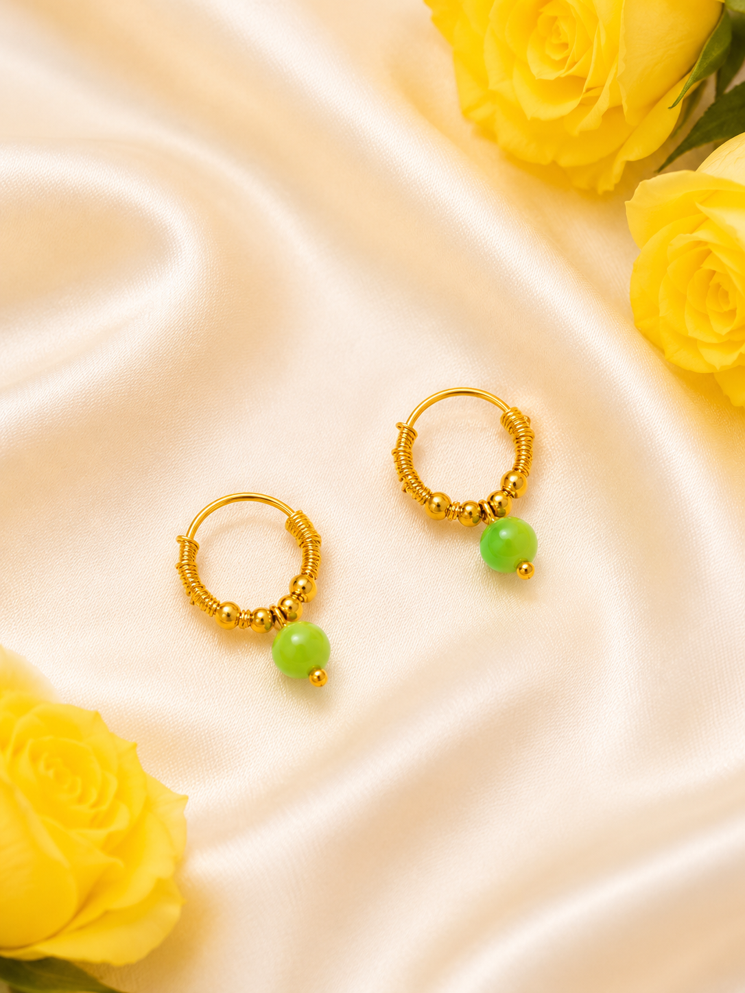 Ladoo Gopal Ji Colorful Earring