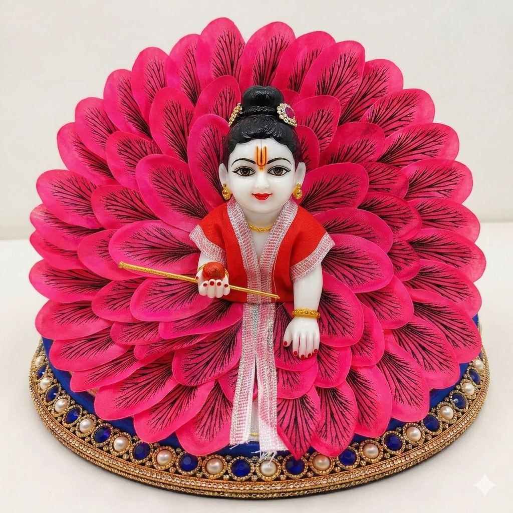 Divine Petal-Style Ladoo Gopal Poshak